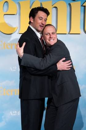 Eternity Premiere - London Miles Teller and John Early attend the Eternity UK Premiere at The Cinema In The Power Station, London, UK on November 17, 2025. Photo by LounisPhotography ABACAPRESS.COM London United Kingdom  Copyright: xLounisPhotography ABACAx