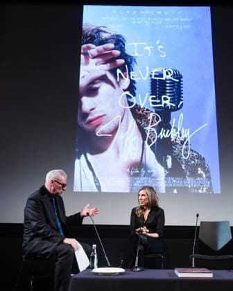 Mark Kermode and Amy Berg on stage at Mark Kermode in 3D on Monday 17 November 2025 Mark Kermode and Amy Berg on stage at Mark Kermode in 3D on Monday 17 November 2025 at BFI Southbank, London. ., Credit:Julie Edwards Avalon  Copyright: xJuliexEdwardsx xAvalonx 1053015447
