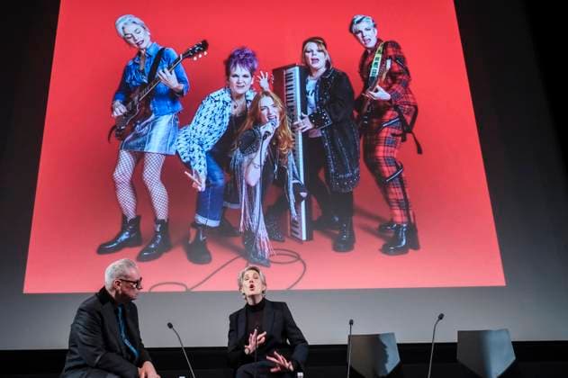 Mark Kermode and Tamsin Greig on the talk show Mark Kermode Live in 3D at BFI Southbank London, 17 11 2025 Foto:xJ.xEdwardsx xFuturexImagex kermode_5113