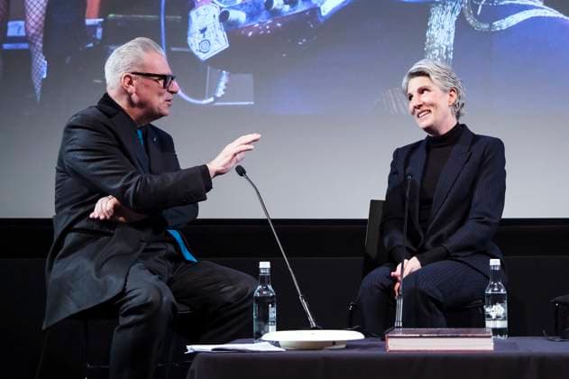 Mark Kermode and Tamsin Greig on the talk show Mark Kermode Live in 3D at BFI Southbank London, 17 11 2025 Foto:xJ.xEdwardsx xFuturexImagex kermode_5115