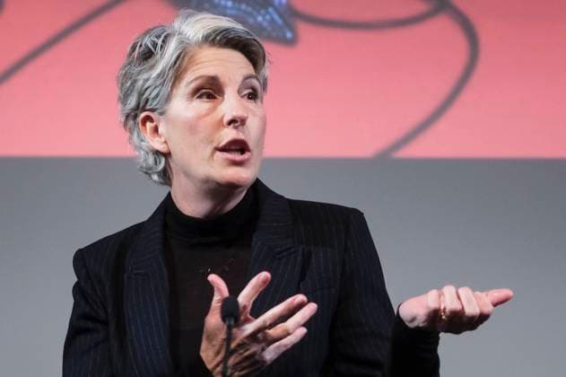 Tamsin Greig on the talk show Mark Kermode Live in 3D at BFI Southbank London, 17 11 2025 Foto:xJ.xEdwardsx xFuturexImagex kermode_5120