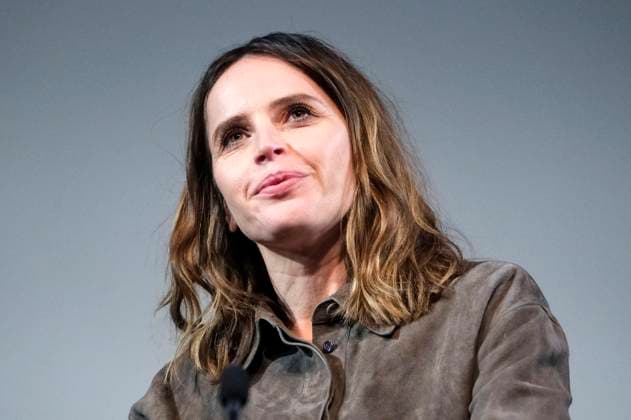Felicity Jones on the talk show Mark Kermode Live in 3D at BFI Southbank London, 17 11 2025 Foto:xJ.xEdwardsx xFuturexImagex kermode_5125