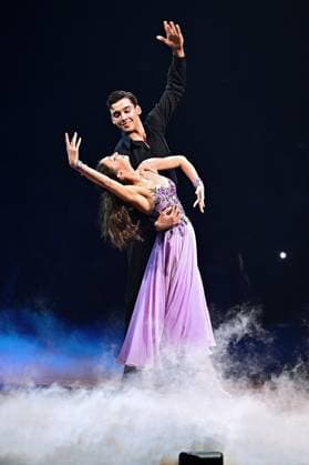 Lets Dance Live Diego Pooth and Ekaterina Leonova during the live show Lets Dance on 17 11 2025 in the Festhalle Frankfurt 20251117MWI096017