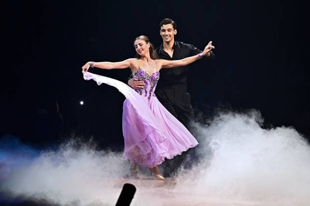Lets Dance Live Diego Pooth and Ekaterina Leonova during the live show Lets Dance on 17 11 2025 in the Festhalle Frankfurt 20251117MWI096020