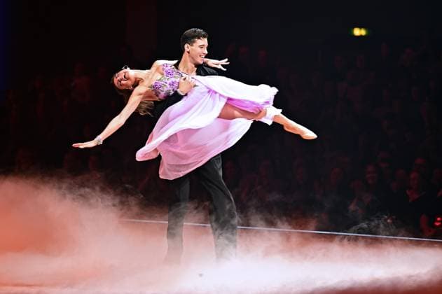 Lets Dance Live Diego Pooth and Ekaterina Leonova during the live show Lets Dance on 17 11 2025 in the Festhalle Frankfurt 20251117MWI096101