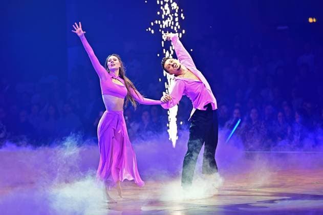 Lets Dance Live Ann Kathrin Bendixen and Zsolt Sandor Cseke during the live show Lets Dance on 17 11 2025 in the Festhalle Frankfurt 20251117MWI095513