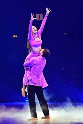 Lets Dance Live Ann Kathrin Bendixen and Zsolt Sandor Cseke during the live show Lets Dance on 17 11 2025 in the Festhalle Frankfurt 20251117MWI095527
