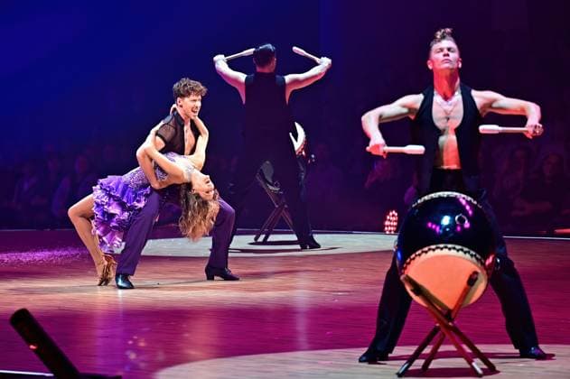 Lets Dance Live Ella Endlich and Valentin Lusin during the live show Lets Dance on 17 11 2025 in the Festhalle Frankfurt 20251117MWI095631