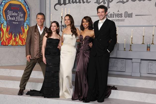 Los Angeles Premiere Of Netflix s Wake Up Dead Man: A Knives Out Mystery 17 November 2025 . Los Angeles, California - Josh Brolin, Cailee Spaeny, Mila Kunis, Kerry Washington and Josh O Connor At Los Angeles Premiere Of Netflix s Wake Up Dead Man: A Knives Out Mystery held at The Academy Museum of Motion Pictures in Los Angeles., Credit:Sadou Faye Avalon United States, CA, Los Angeles, Academy Museum of Motion Pictures  Copyright: xSadouxFayex xAvalonx 1053062916