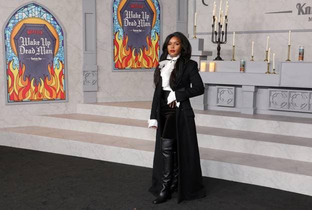 Los Angeles Premiere Of Netflix s Wake Up Dead Man: A Knives Out Mystery 17 November 2025 . Los Angeles, California - Janelle Monae At Los Angeles Premiere Of Netflix s Wake Up Dead Man: A Knives Out Mystery held at The Academy Museum of Motion Pictures in Los Angeles., Credit:Sadou Faye Avalon United States, CA, Los Angeles, Academy Museum of Motion Pictures  Copyright: xSadouxFayex xAvalonx 1053062938