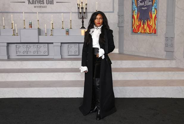 Los Angeles Premiere Of Netflix s Wake Up Dead Man: A Knives Out Mystery 17 November 2025 . Los Angeles, California - Janelle Monae At Los Angeles Premiere Of Netflix s Wake Up Dead Man: A Knives Out Mystery held at The Academy Museum of Motion Pictures in Los Angeles., Credit:Sadou Faye Avalon United States, CA, Los Angeles, Academy Museum of Motion Pictures  Copyright: xSadouxFayex xAvalonx 1053062984