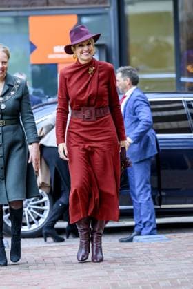 Rotterdam, The Netherlands, 2025-11-18 12:48:32 ROTTERDAM, 18-11-2025, SAWA. Queen Maxima opens the circular wooden residential building SAWA in Rotterdam. The building comprises over one hundred apartments and has been extensively developed in a circular and biobased manner, with a focus on nature and affordable housing. PHOTO: NLBeeld Patrick van Emst Credit: NL Beeld Patrick van Emst  Copyright: xx x