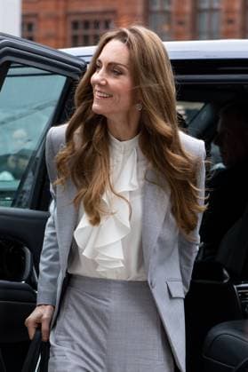 November 18, 2025, London, England, United Kingdom: The Princess of Wales will attend The Future Workforce Summit, hosted by The Royal Foundation.Business Taskforce for Early Childhood at Salesforce Tower in the City of London. London United Kingdom - ZUMAk172 20251118_zip_k172_009 Copyright: xThomasxKrychx