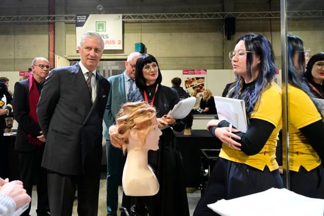 King Philippe of Belgium Attends Startech 2025 MARCHE-EN-FAMENNE, BELGIUM - NOVEMBER 18 : King Philippe of Belgium pictured attending the Startech s Days, organised by Worldskills Belgium at the WEX. WorldSkills Belgium promotes engineering, technology and science professions in our country on November 18, 2025 in Marche-en-Famenne, Belgium, 18 11 2025 Marche-en-Famenne Belgium  Copyright: xPhilipxReynaersx