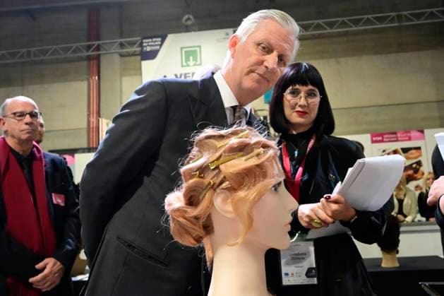 King Philippe of Belgium Attends Startech 2025 MARCHE-EN-FAMENNE, BELGIUM - NOVEMBER 18 : King Philippe of Belgium pictured attending the Startech s Days, organised by Worldskills Belgium at the WEX. WorldSkills Belgium promotes engineering, technology and science professions in our country on November 18, 2025 in Marche-en-Famenne, Belgium, 18 11 2025 Marche-en-Famenne Belgium  Copyright: xPhilipxReynaersx