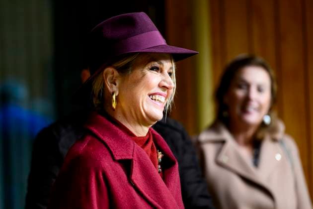 18-11-2025 Rotterdam Queen Maxima attended the opening of the circular wooden residential building SAWA in Rotterdam. Â  Copyright: xPPEx