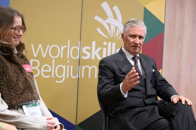 King Philippe of Belgium Attends Startech 2025 MARCHE-EN-FAMENNE, BELGIUM - NOVEMBER 18 : King Philippe of Belgium pictured attending the Startech s Days, organised by Worldskills Belgium at the WEX. WorldSkills Belgium promotes engineering, technology and science professions in our country on November 18, 2025 in Marche-en-Famenne, Belgium, 18 11 2025 Marche-en-Famenne Belgium  Copyright: xPhilipxReynaersx