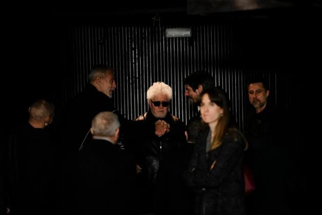 Premiere of The Voice of Hind Director Pedro Almodovar poses on the red carpet for the film The Voice of Hind at the Palacio de la Prensa, Nov. 18, 2025, in Madrid Spain The film tells the harrowing story of a six-year-old Palestinian girl trapped in a car under fire in Gaza while the Red Crescent tries to rescue her, trapped in a car under fire in Gaza, while the Red Crescent tries to rescue her The film focuses on the drama of the calls for help and the helplessness of those who try to help her, without showing explicit violence 18 NOVEMBER 2025 PREMIERE FILM PRESENTATION CINEMA GAZA Madrid Madrid Spain  Copyright: xMateoxLanzuelax 7109902