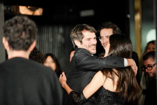 Premiere of La voz de Hind The Minister of Culture, Ernest Urtasun, greets the actors of the film during the red carpet of the film La voz de Hind, at the Palacio de la Prensa, on November 18, 2025, in Madrid Spain The film narrates the anguished wait of a six-year-old Palestinian girl, trapped in a car under fire in Gaza, while the Red Crescent tries to rescue her, trapped in a car under fire in Gaza, while the Red Crescent tries to rescue her The film focuses on the drama of the calls for help and the helplessness of those who try to help her, without showing explicit violence 18 NOVEMBER 2025 PREMIERE FILM PRESENTATION CINEMA GAZA Madrid Madrid Spain Copyright: xMateoxLanzuelax 7109903