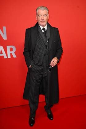 Celebrities arrive at GQ Men of the Year 2025 in London Featuring: Pierce Brosnan Where: London, United Kingdom When: 18 Nov 2025 Credit: Cover Images EDITORIAL USE ONLY. NOT FOR USE BY NEWSPAPERS BASED IN THE UK. Copyright: xx coverimg55277275