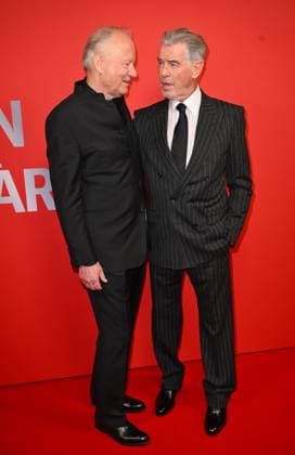 Celebrities arrive at GQ Men of the Year 2025 in London Featuring: Stellan Skarsgard, Pierce Brosnan Where: London, United Kingdom When: 18 Nov 2025 Credit: Cover Images EDITORIAL USE ONLY. NOT FOR USE BY NEWSPAPERS BASED IN THE UK. Copyright: xx coverimg55277285