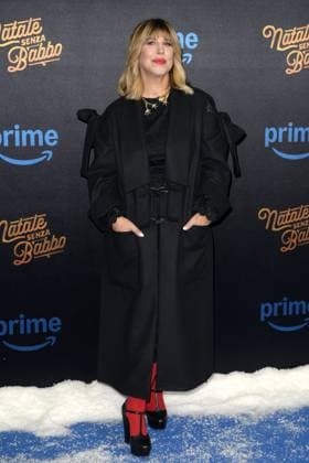 Mc Rome 18 11 2025 red carpet film ˜Christmas without Santa Claus™ photo Mario Cartelli Image in photo Michela Andreozzi