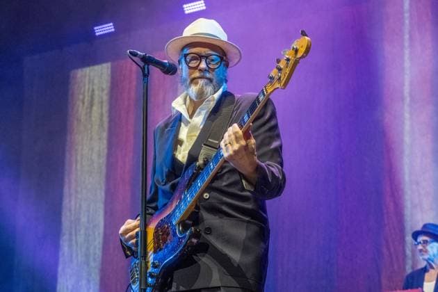 Roxette celebrate their first concert in Germany for almost nine years at the Quarterback Immobilien Arena in Leipzig Per Gessle and singer Lena Philipsson perform the biggest hits in the bands history, incl