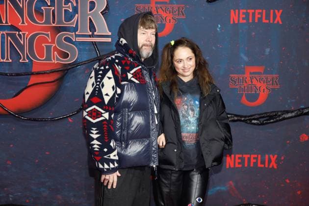 Premiere of Stranger Things season 5 in Berlin Berlin, 18 11 2025 Rea Garvey and Josephine Garvey at the premiere of Stranger Things season 5 in Berlin Berlin Copyright: xMatthiasxGränzdörferx