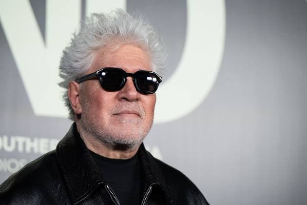 Premiere for the film La Voz de Hind , in Madrid, Spain - 18 Nov 2025 Pedro Almodovar poses during the premiere for the film La Voz de Hind , at the Palacio de la Prensa, in Madrid. Madrid Spain Copyright: xAtilanoxGarciax xSOPAxImagesx photo00915