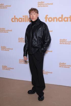 Soiree De Gala Fondation Chaillot Photocall - Paris Eddy de Pretto attends the photocall for the second edition of the Soiree de Gala de la Fondation Chaillot presided over by Laurent Martinet at Chaillot Theatre National de la Danse in Paris, France on November 18, 2025 . Photo by David Boyer ABACAPRESS.COM Paris France  Copyright: xBoyerxDavid ABACAx