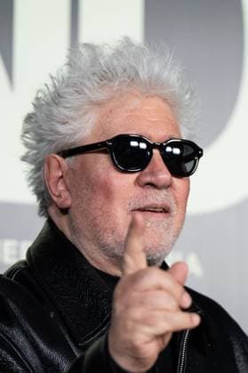 November 18, 2025, Madrid, Spain: Pedro Almodovar poses during the premiere for the film La Voz de Hind , at the Palacio de la Prensa, in Madrid. Madrid Spain - ZUMAs197 20251118_aab_s197_028 Copyright: xAtilanoxGarciax