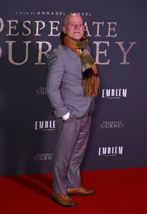 London Premiere of Desperate Journey at Odeon Luxe Leicester Square in London, UK - 18 Nov 2025 Richard Glover attends the London Premiere of Desperate Journey at Odeon Luxe Leicester Square. London United Kingdom Copyright: xFredxDuvalx xSOPAxImagesx FD_Desperate_Journey_17