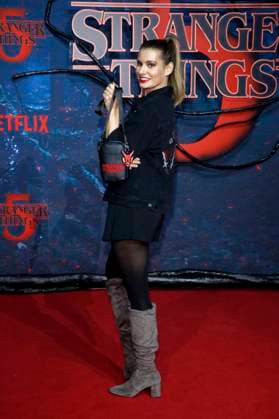 Stranger Things 5 , Fan Event at Tempelhof Airport, Berlin, 18 11 2025 Rebecca Kunikowski at the fan event for Stranger Things in Hangar 7 at Tempelhof Airport in Berlin on 18 11 2025 Berlin Tempelhof Airport Copyright: xAnitaxBuggex