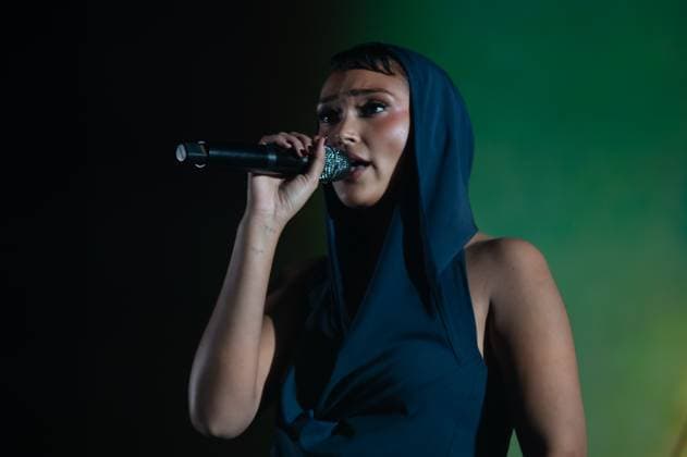 London, United Kingdom. 18th October 2025. Joy Crookes performs live at O2 Academy Brixton. Cristina Massei Alamy Live News  Copyright: xCRISTINAxMASSEIx xipa-agency.netx xx IPA_Agency_IPA68108886
