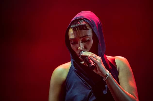 London, United Kingdom. 18th October 2025. Joy Crookes performs live at O2 Academy Brixton. Cristina Massei Alamy Live News  Copyright: xCRISTINAxMASSEIx xipa-agency.netx xx IPA_Agency_IPA68108912
