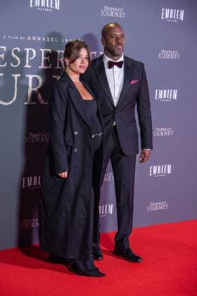 Desperate Journey London Premiere in London - 18 Nov 2025 Aida Yahaya and guest attend the London Premiere of Desperate Journey at Odeon Luxe Leicester Square. London United Kingdom Copyright: xLoredanaxSangiulianox xSOPAxImagesx LSangiuliano-2-73
