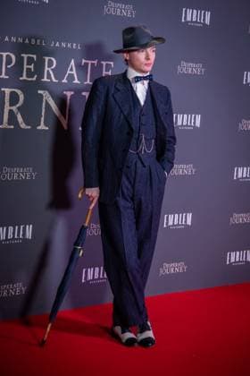 Desperate Journey London Premiere in London - 18 Nov 2025 Zack Pinsent attends the London Premiere of Desperate Journey at Odeon Luxe Leicester Square. London United Kingdom Copyright: xLoredanaxSangiulianox xSOPAxImagesx LSangiuliano-2-29