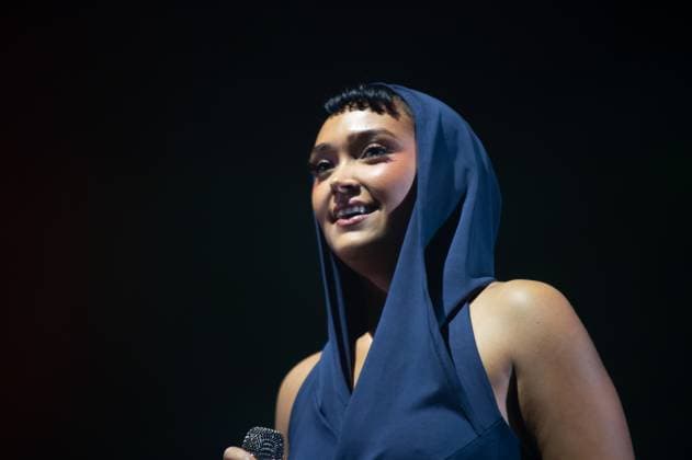London, United Kingdom. 18th October 2025. Joy Crookes performs live at O2 Academy Brixton. Cristina Massei Alamy Live News  Copyright: xCRISTINAxMASSEIx xipa-agency.netx xx IPA_Agency_IPA68109106
