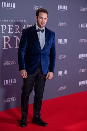 November 18, 2025, London, United Kingdom: Jeremy Parisi attends the London Premiere of Desperate Journey at Odeon Luxe Leicester Square. London United Kingdom - ZUMAs197 20251118_aaa_s197_255 Copyright: xLoredanaxSangiulianox