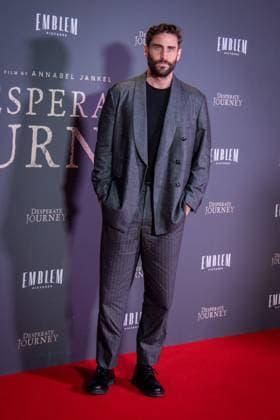 November 18, 2025, London, United Kingdom: Fernando Guallar attends the London Premiere of Desperate Journey at Odeon Luxe Leicester Square. London United Kingdom - ZUMAs197 20251118_aaa_s197_258 Copyright: xLoredanaxSangiulianox