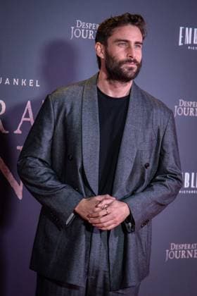 November 18, 2025, London, United Kingdom: Fernando Guallar attends the London Premiere of Desperate Journey at Odeon Luxe Leicester Square. London United Kingdom - ZUMAs197 20251118_aaa_s197_264 Copyright: xLoredanaxSangiulianox