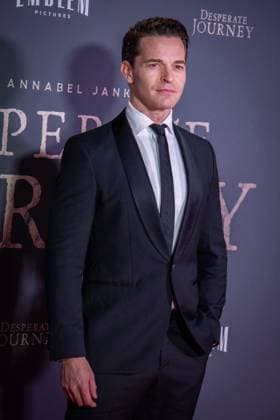 November 18, 2025, London, United Kingdom: Dominic Allburn attends the London Premiere of Desperate Journey at Odeon Luxe Leicester Square. London United Kingdom - ZUMAs197 20251118_aaa_s197_272 Copyright: xLoredanaxSangiulianox
