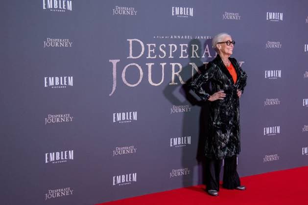 November 18, 2025, London, United Kingdom: Annabel Jankel attends the London Premiere of Desperate Journey at Odeon Luxe Leicester Square. London United Kingdom - ZUMAs197 20251118_aaa_s197_293 Copyright: xLoredanaxSangiulianox