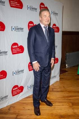 All About Eve Center at West Park Staged Reading in New York, USA - 17 Nov 2025 Alec Baldwin attends a reading of All About Eve to benefit Center At West Park and the preservation of the landmark West Park Presbyterian Church. United States Copyright: xRonxAdarx xSOPAxImagesx _radar_cwp_20251117_02093
