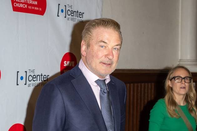 All About Eve Center at West Park Staged Reading in New York, USA - 17 Nov 2025 Alec Baldwin attends a reading of All About Eve to benefit Center At West Park and the preservation of the landmark West Park Presbyterian Church. United States Copyright: xRonxAdarx xSOPAxImagesx _radar_cwp_20251117_02119
