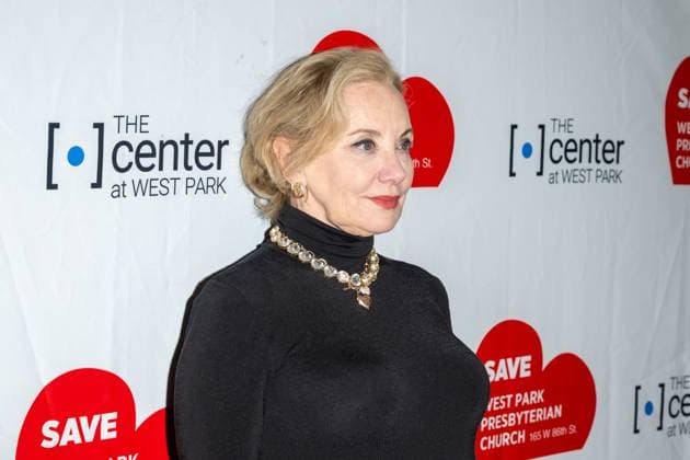 All About Eve Center at West Park Staged Reading in New York, USA - 17 Nov 2025 J. Smith-Cameron attends a reading of All About Eve to benefit Center At West Park and the preservation of the landmark West Park Presbyterian Church. United States Copyright: xRonxAdarx xSOPAxImagesx _radar_cwp_20251117_02150