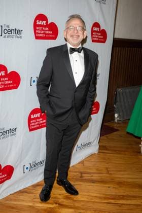 All About Eve Center at West Park Staged Reading in New York, USA - 17 Nov 2025 Marc Shaiman attends a reading of All About Eve to benefit Center At West Park and the preservation of the landmark West Park Presbyterian Church. United States Copyright: xRonxAdarx xSOPAxImagesx _radar_cwp_20251117_02155