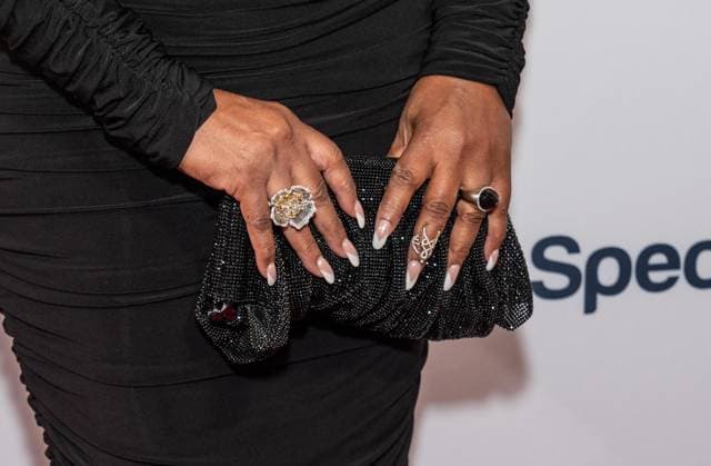 November 18, 2025, Bronx, New York, USA: Vivica A. Fox (jewelry detail) attends Lifetime Celebrates Annual It s a Wonderful Lifetime Holiday Movie Slate at Overlook at Winter Village Bryant Park in New York, NY on November 18, 2025 Bronx USA - ZUMAr339 20251118_znp_r339_034 Copyright: xLevxRadinx