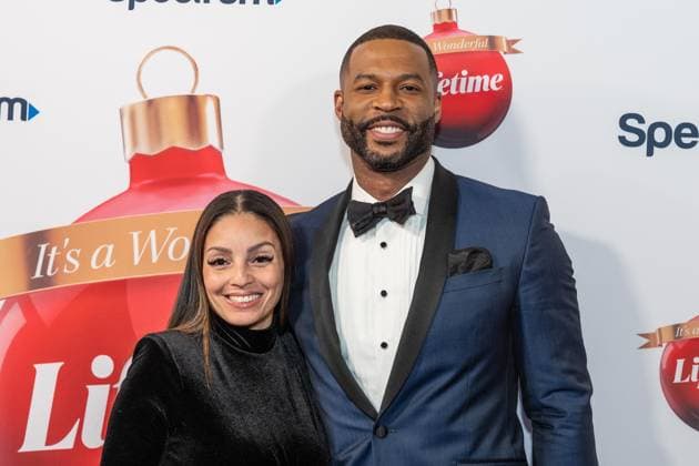 November 18, 2025, Bronx, New York, USA: Judith Riley and Robert C. Riley attend Lifetime Celebrates Annual It s a Wonderful Lifetime Holiday Movie Slate at Overlook at Winter Village Bryant Park in New York, NY on November 18, 2025 Bronx USA - ZUMAr339 20251118_znp_r339_040 Copyright: xLevxRadinx