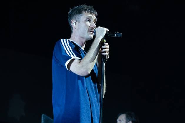 Dan Smith of Bastille seen performing live on stage during their UK tour. Bastille Performed at London O2 Arena UK as the last night of their From All Sides Songs from the First 15 years, UK Tour on 18th November 2025 Bastille are Dan Smith, Will Farquarson, Kyle Simmons and Chris Wood, The Band Bastille was also joined by guest touring musicians. London United Kingdom Copyright: xBonniexBritainx xSOPAxImagesx BAS09572
